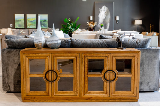 Oak Sideboard 4 Door