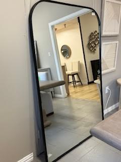 65" H Metal Framed Wall Mirror