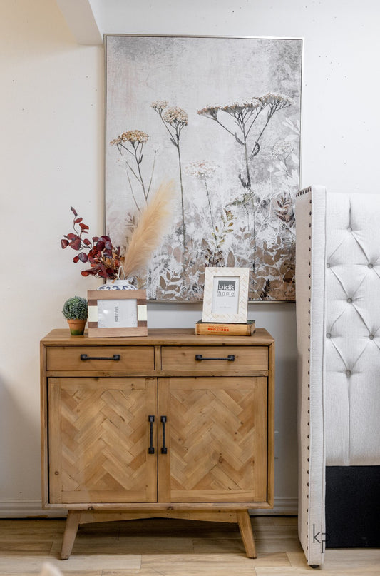 MODERN RECLAIMED PINE NIGHTSTAND