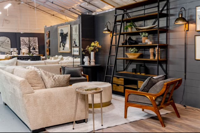 IRON LADDER BOOKCASE