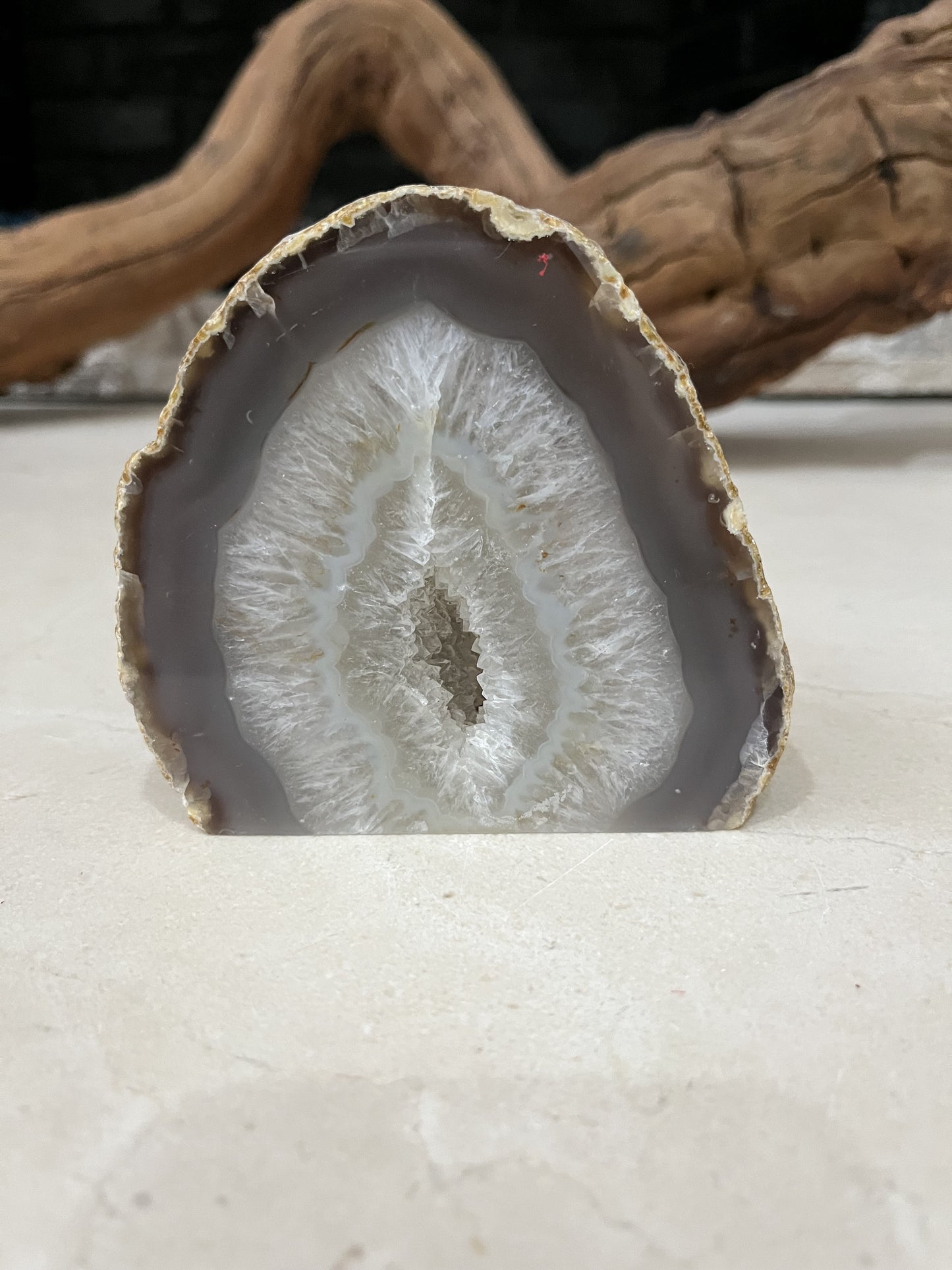 MBW - AGATE GEODE ROCK GRAY EDGE