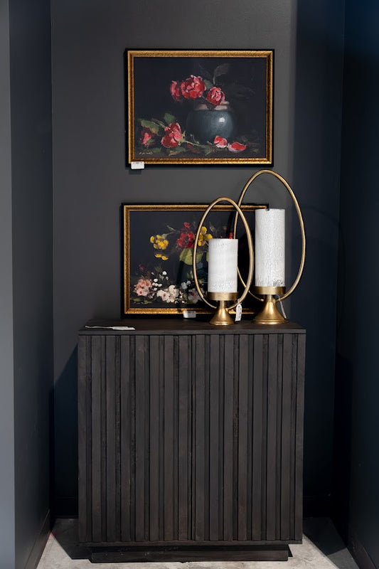 Fluted 2 Door Console