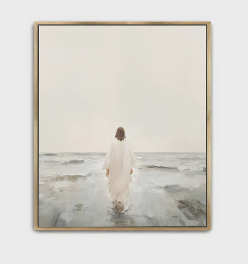 Jesus Walks on Water 18x24