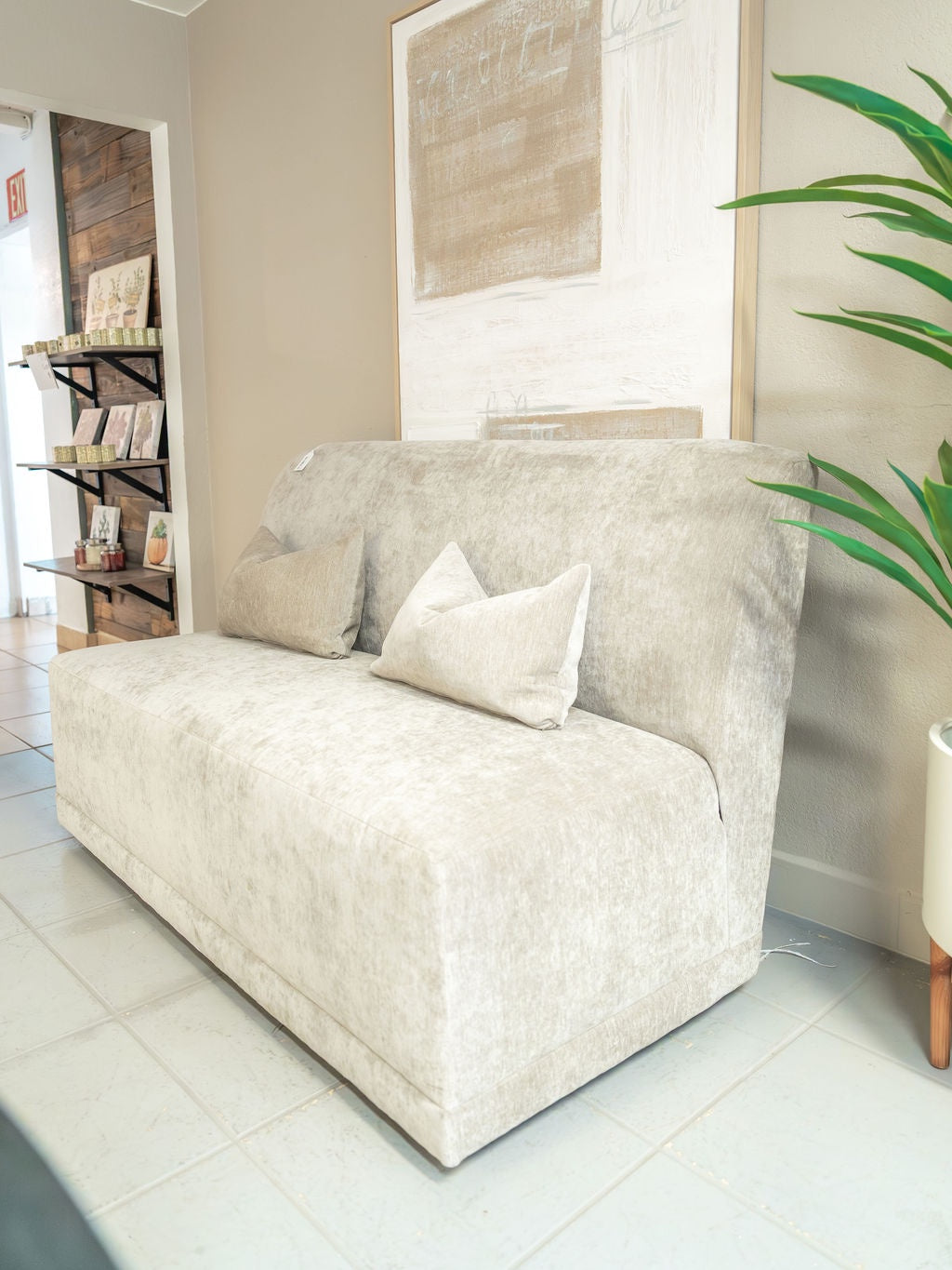 60" Bench Roman Dove