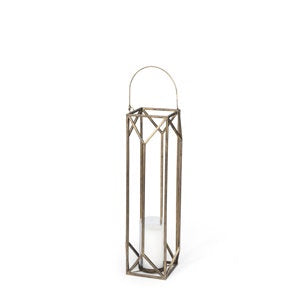 MBW - GOLD CAGE LANTERN