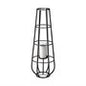 MBW - BLACK CYLINDRICAL LANTERN  30"