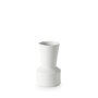 MBW - WHITE CERAMIC VASE  9.4"