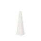 MBW - WHITE MARBLE OBELISK  13"