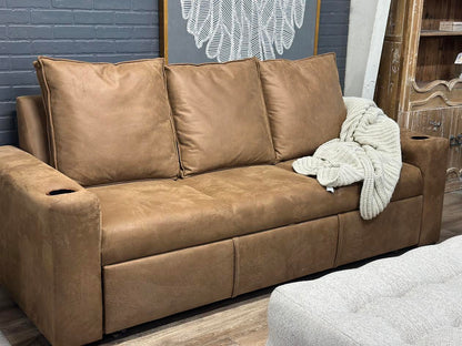 Leather Pullout Couch