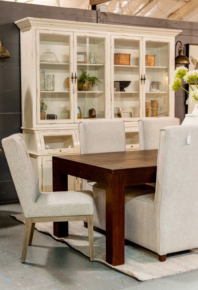 White Breadboard Hutch