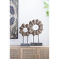 MBW - WOOD CIRCLE SCULPTURE  26"
