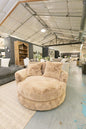RW36 Oversized Fluffy Chair Affair Mushroom