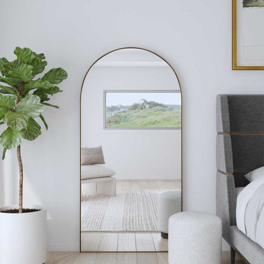 MBW - ARCH MIRROR GOLD
