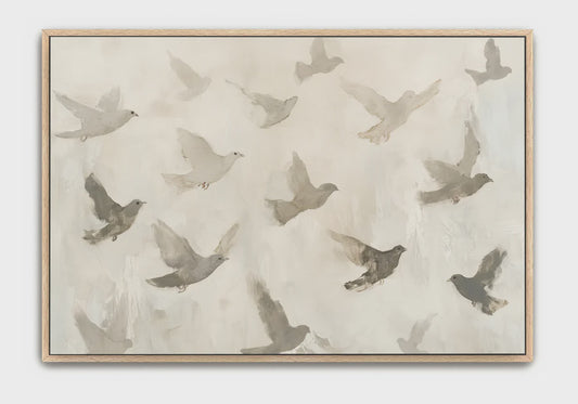 Let the Birds Fly Above 40x60