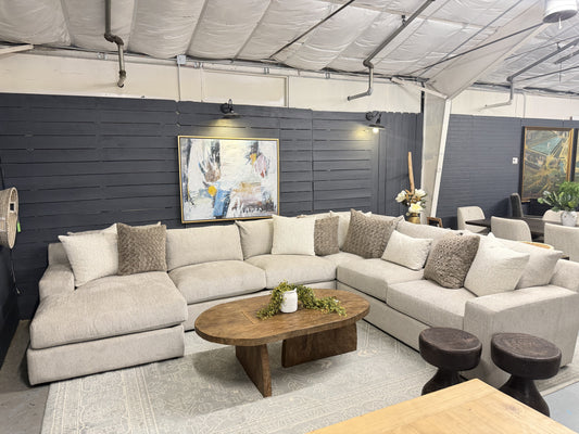 AC 2000 4-piece left facing chaise Sophia Sand
