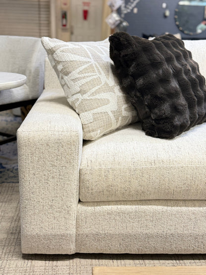 AC 2000 3 piece L sectional phat cream