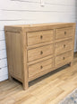 Elm Dresser- 6 Drawer