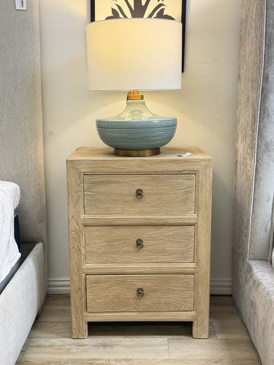 Elm Night Stands- 3 Drawers
