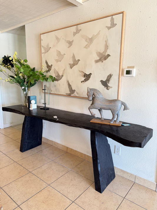 Lychee Wood Console Table