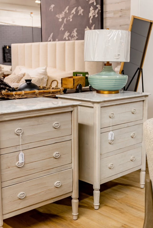 AMV- Marble Nightstand