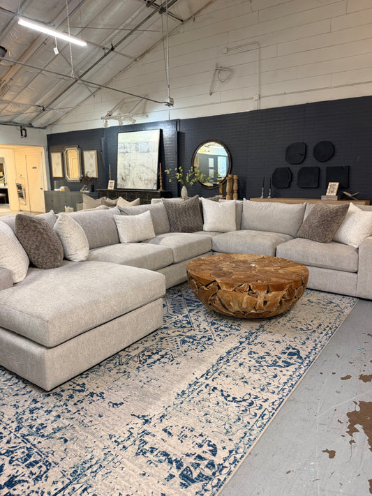 AC2000 4- Piece Left Facing Chaise Sophia Sand