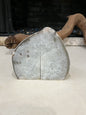 MBW - AGATE GEODE BOOKENDS 5.5 X 6
