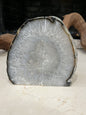 MBW - AGATE GEODE BOOKENDS 6"