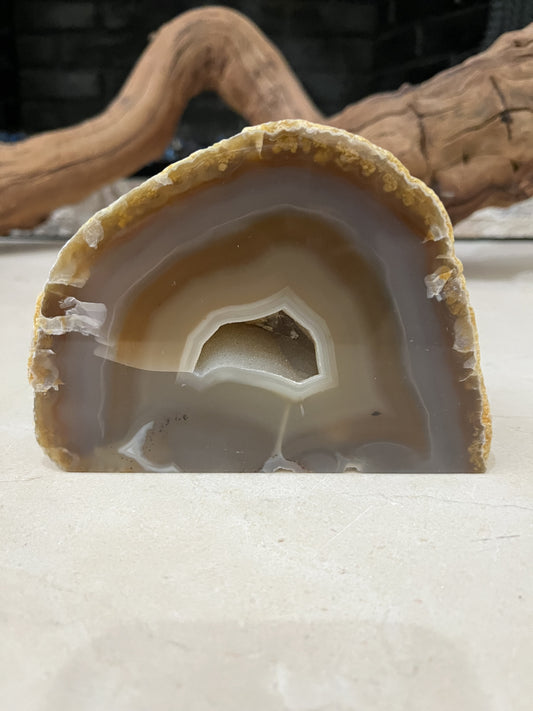 MBW - GEODE ROCK BROWN TONES