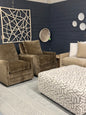 RW17 Swivel/Rocker Chair Rowana Bark