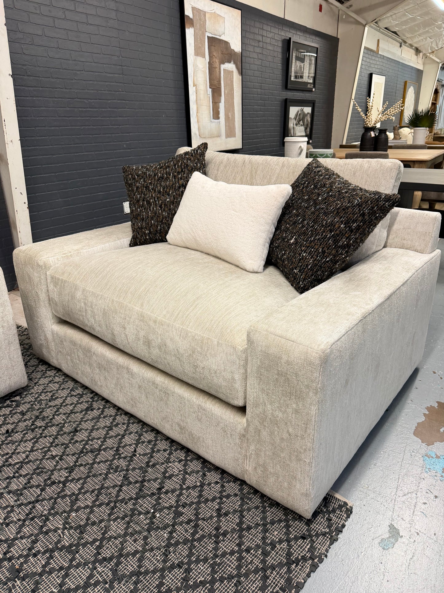 AC 5260 Chair+ a Half, Zalda Oatmeal