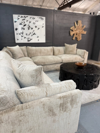 AC8900 3-piece XL, L-shape Sectional, Zelda Oatmeal