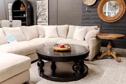 1700 4 Piece U w/Chaise Rio Smoke AC Gel