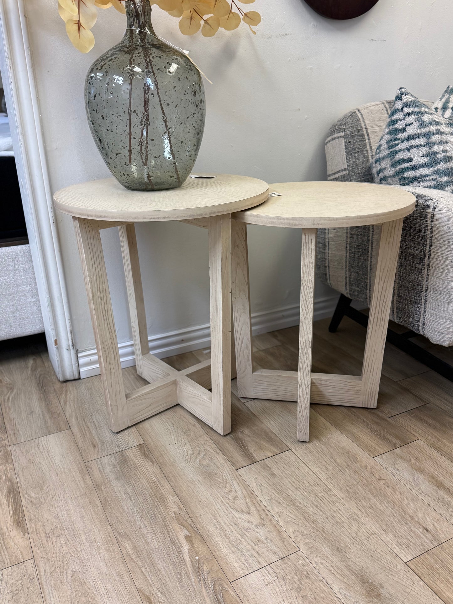 Modern Side Table 24"H