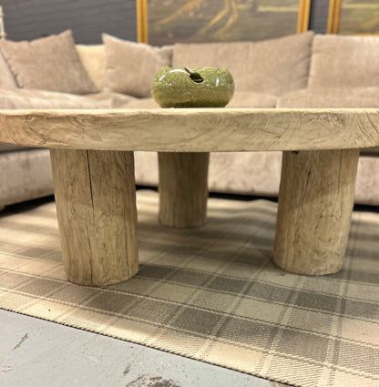 47" Elm Round Coffee Table