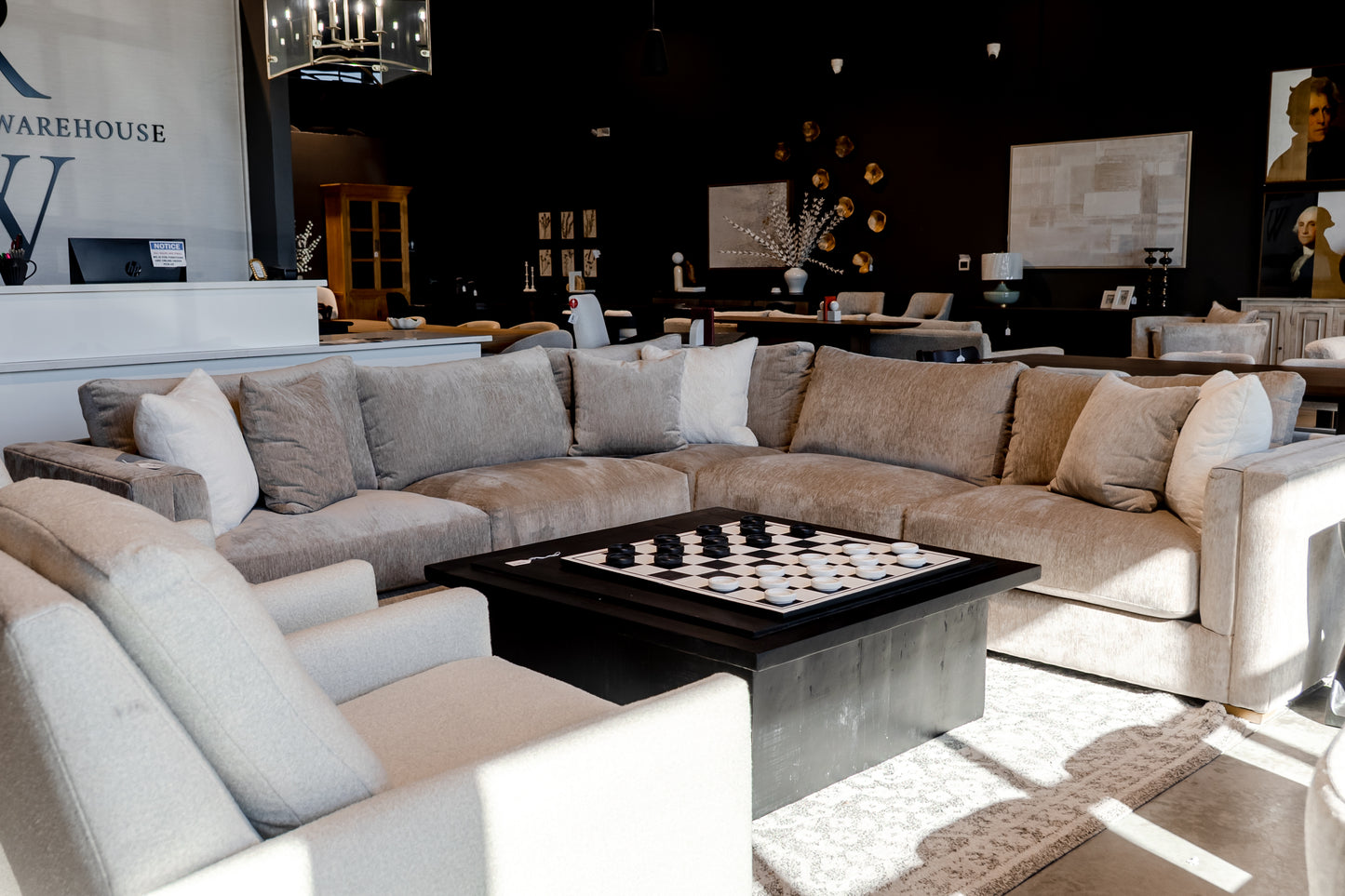 7080 L-shape 3-piece, Luscious Doe, AC Gel