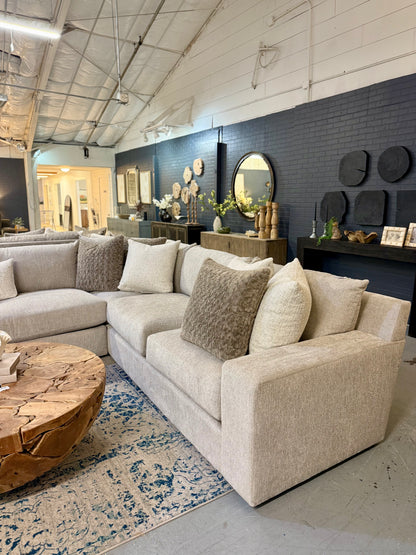 AC 2000 4-piece left facing chaise Sophia Sand