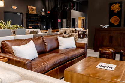 Leather Sofa Vachetta Cocoa