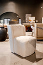 Eden Dining Chair / White Fur