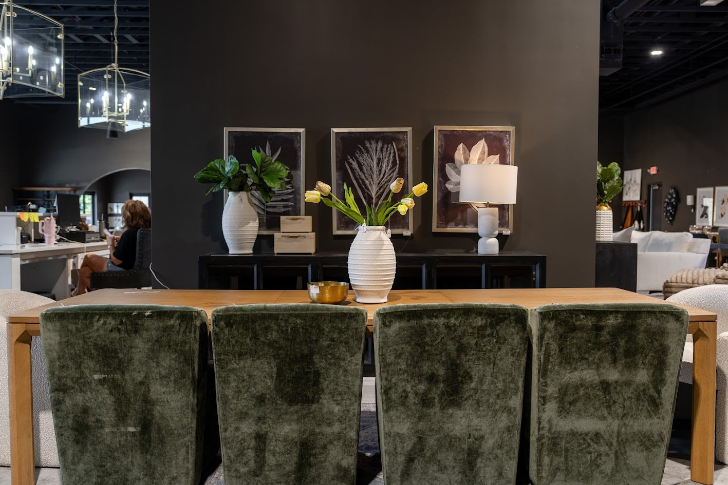 Eden Dining Chair- Green