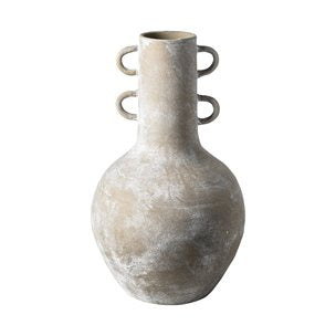 MBW - TALL NECK CERAMIC VASE