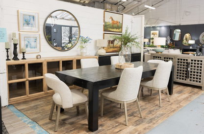 Black Pine Post Table