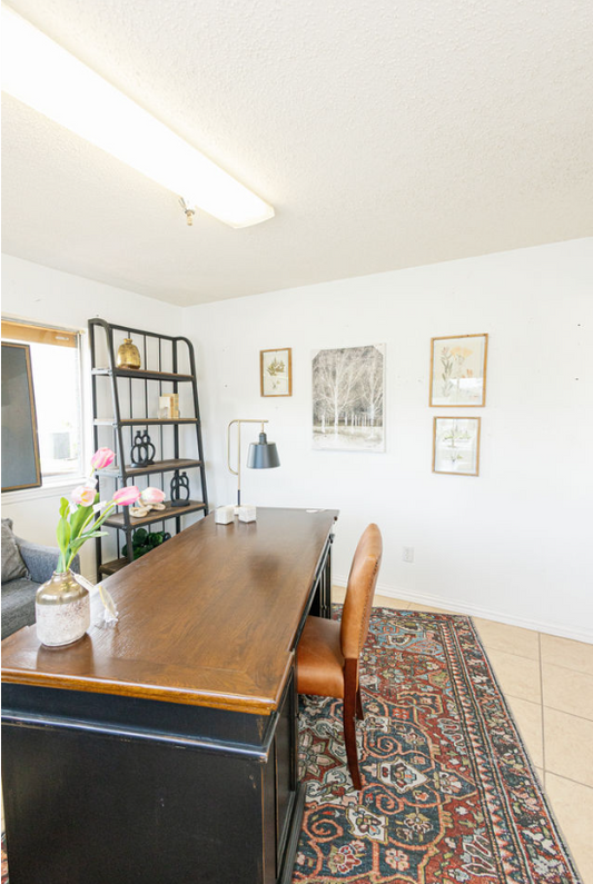 Reclaimed Pine Executive Desk