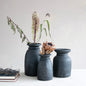 Found Wood Container, Black