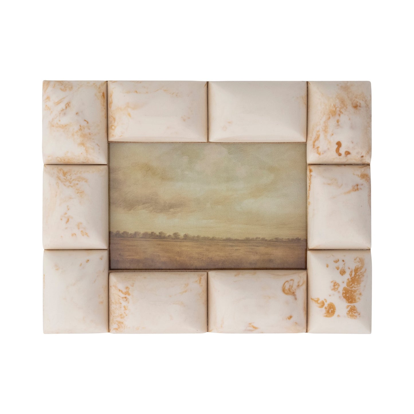 MDF & Marbled Resin Tile Photo Frame