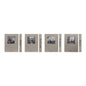 MDF & Linen Book Storage Box with City Name & Image