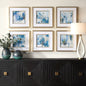 MBW -  FRAMED BLUE PRINTS 19" x 19"
