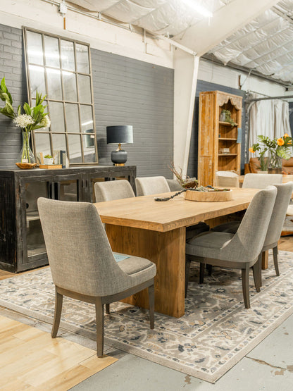 Elm Live Edge Dining Table