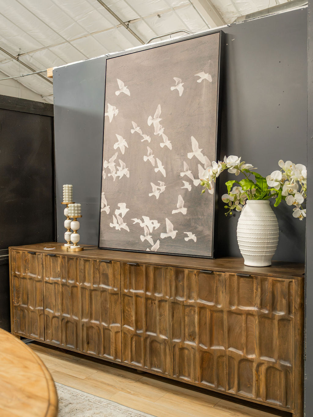 98" Brown Vista Sideboard #4067