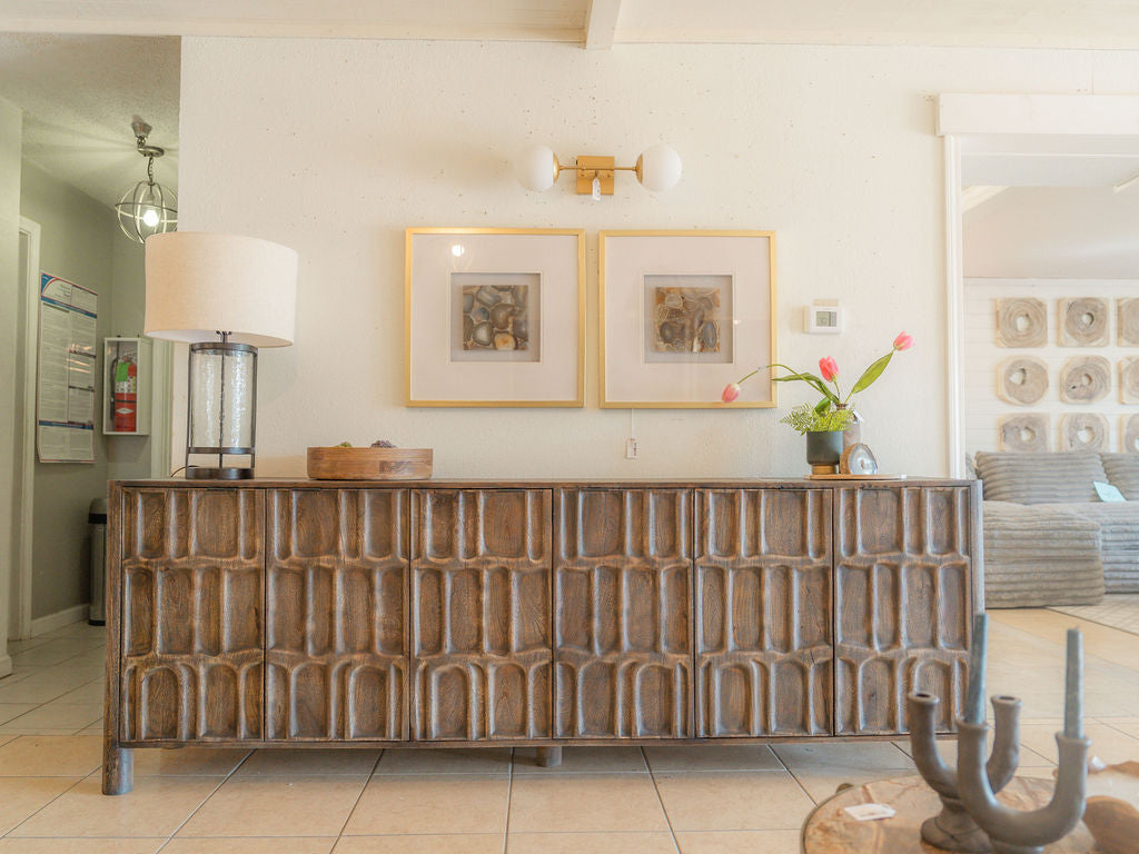 98" Brown Vista Sideboard #4067