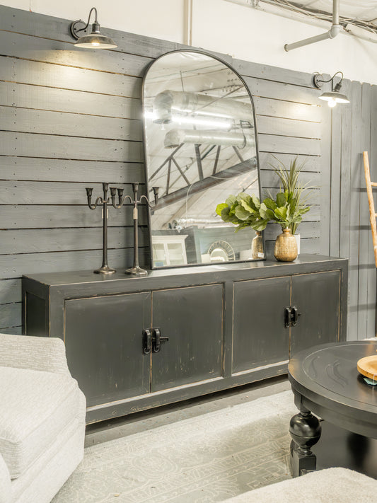 sfd-60" H Metal Framed wall mirror